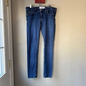 Vintage Hollister Y2K Low Rise Dark Blue Jeans 30